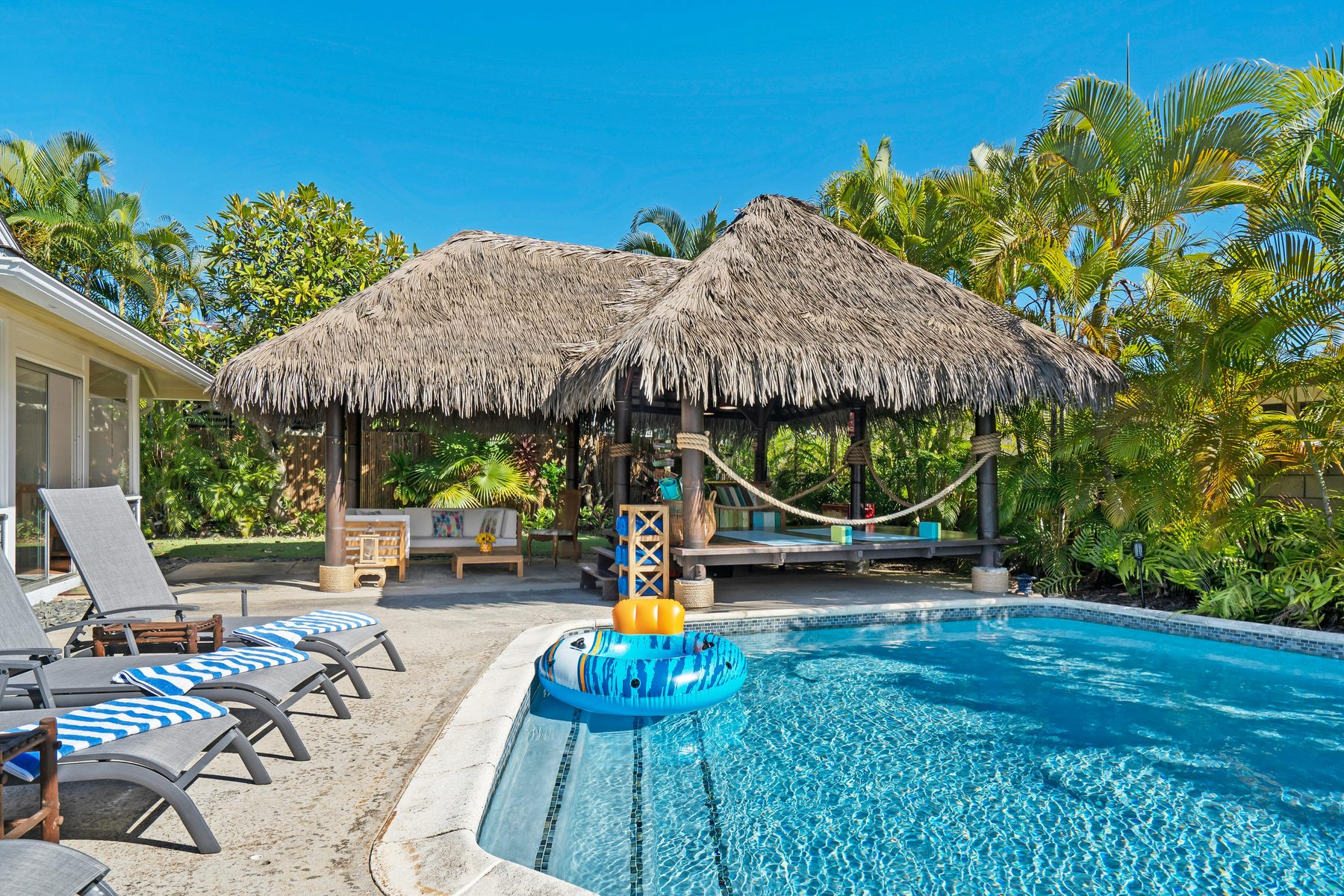 Client pool serviced by Pool & Spa Experts