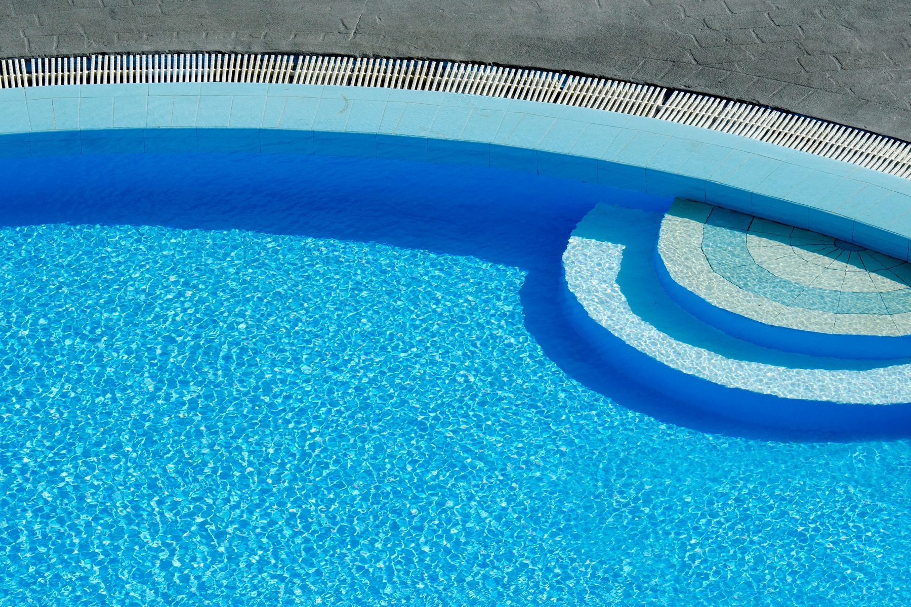 Client pool serviced by Pool & Spa Experts